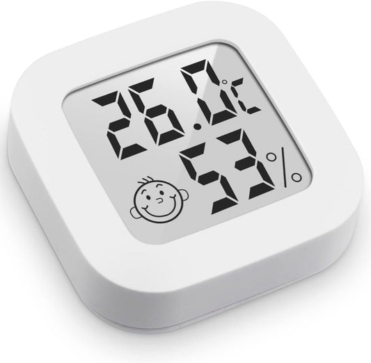 Mini digital indoor thermometer - Weather station - Thermometer - Highly accurate temperature monitor - V1188-MS101-03225-1