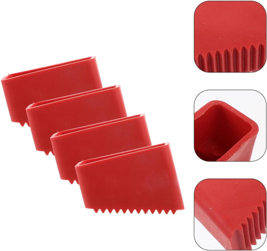 4 pieces - 5*3.8*2 cm - non-slip ladder foot covers - durable accessories for home ladders - attic ladder V1188-MS101-03239-1