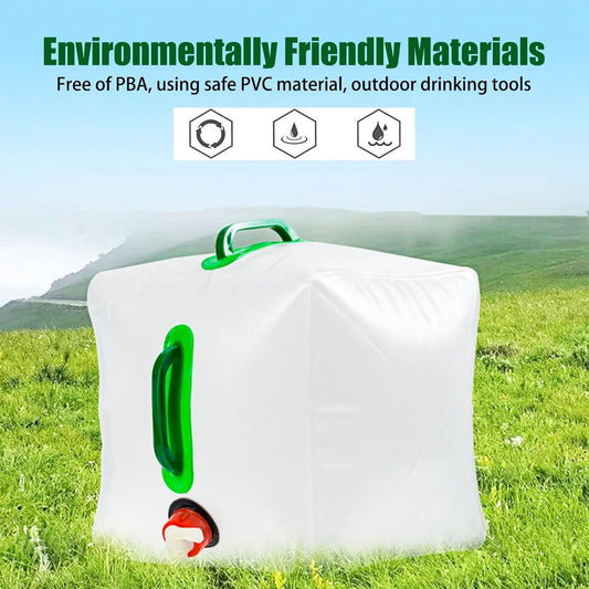 20L - Water tank - Foldable water tank - Foldable water bag - Foldable water container with tap - Portable V1188-MS101-03249-1