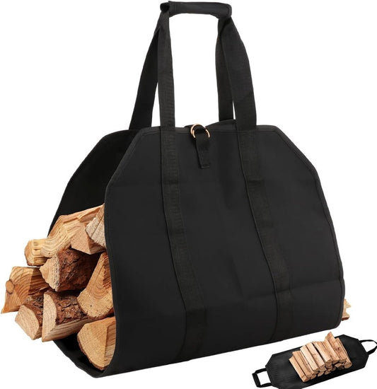Firewood bag - Firewood sack - Firewood bag - Firewood carrying bag - Firewood carrying bag - Outdoor camping V1188-MS101-03253-1