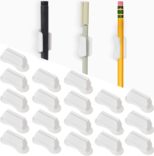 22 pieces - pen holder - pen holder for desk - self-adhesive silicone pen holder - for clipboard mounting in V1188-MS101-03259-1