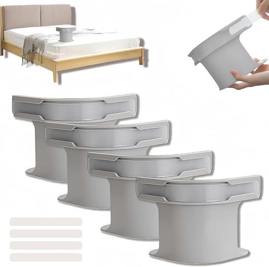 4 pieces - Sheet holder - Bed sheet holder - Duvet clips - Sheet clamps - with fastening strips - removable V1188-MS101-03284-1