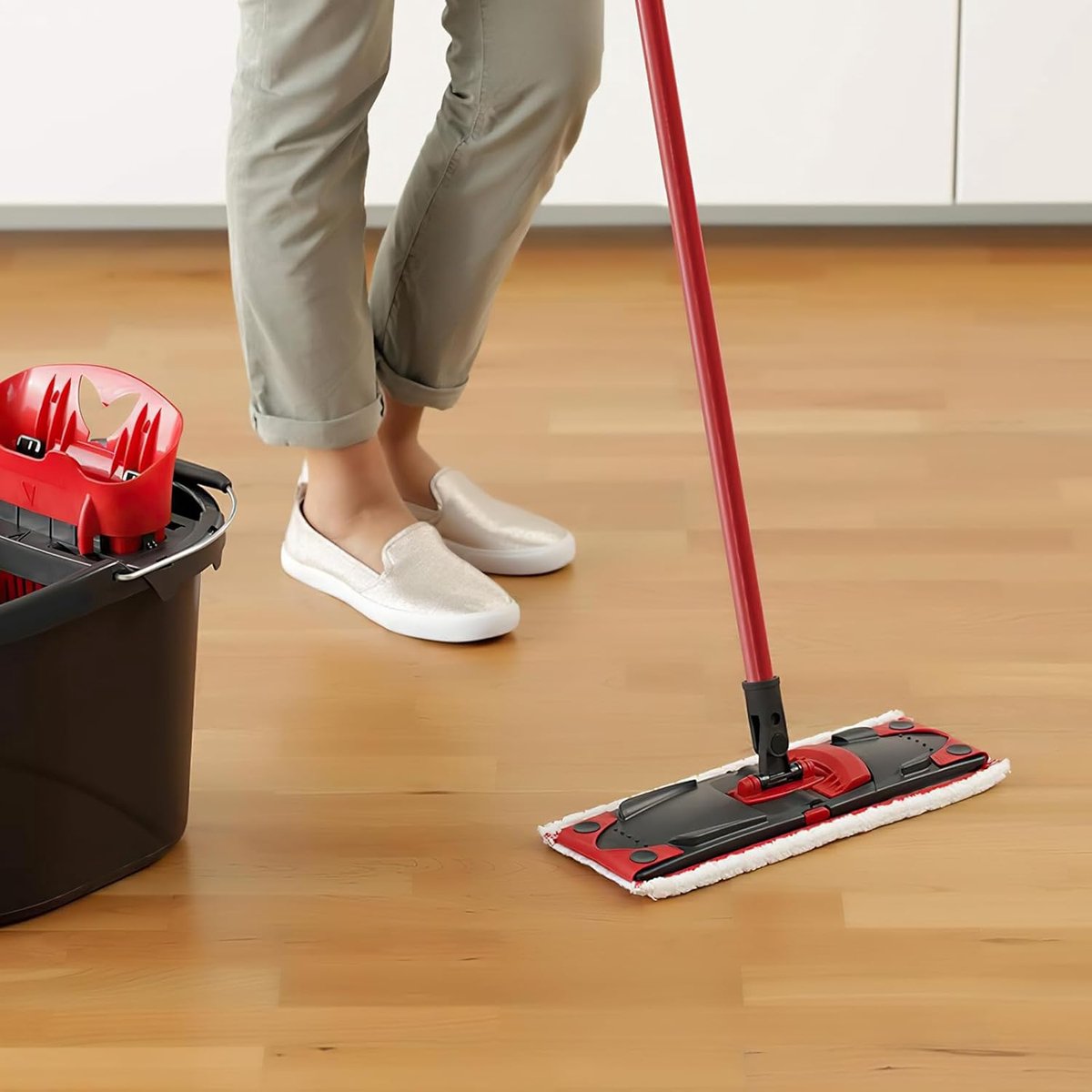 pack - microfiber cloths - Suitable for Vileda Ultramax Flatmop Replacement - For hard floors - mop head V1188-MS101-03289-1