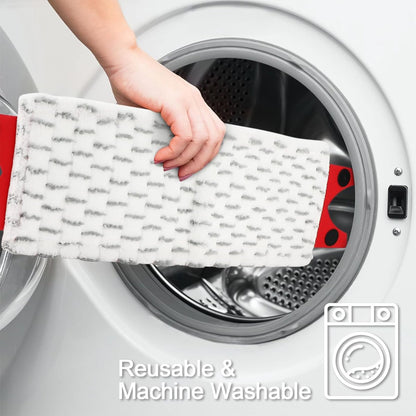 pack - microfiber cloths - Suitable for Vileda Ultramax Flatmop Replacement - For hard floors - mop head V1188-MS101-03289-1