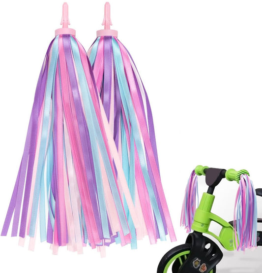 1 Pair - Bicycle Streamers - Bicycle Tassels for Children - Kids' Bicycle Accessories - Scooter, Bicycle, V1188-MS101-03299-1