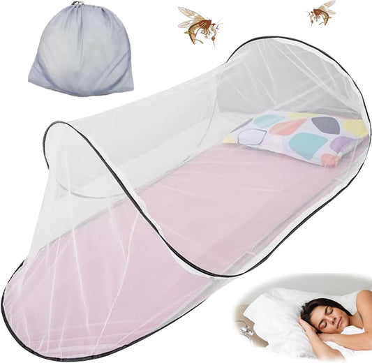 ultralight foldable mosquito net - pop-up mosquito net - travel tent - portable camping tent - family V1188-MS101-03323-1