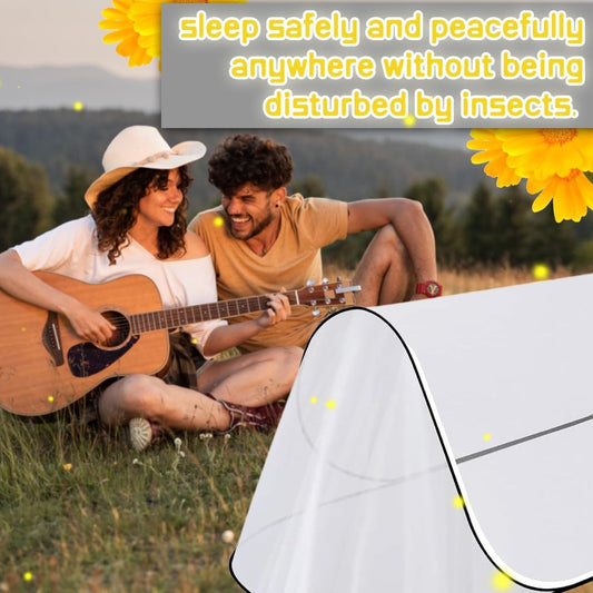 ultralight foldable mosquito net - pop-up mosquito net - travel tent - portable camping tent - family V1188-MS101-03323-1