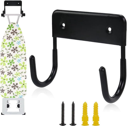 Ironing board holder - Ironing board hanging system - Hook for ironing board - Wall-mounted ironing board V1188-MS101-03326-1