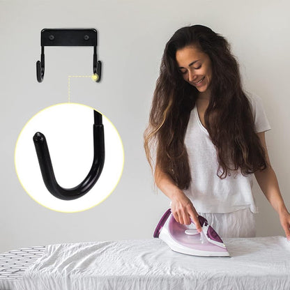 Ironing board holder - Ironing board hanging system - Hook for ironing board - Wall-mounted ironing board V1188-MS101-03326-1
