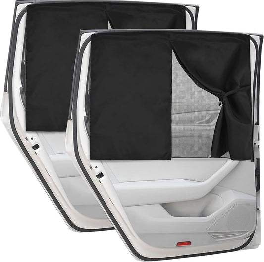 2 pieces - 71*47 cm - car sunshades - universal magnetic car sunshades - for windows - double-layer car V1188-MS101-03332-1