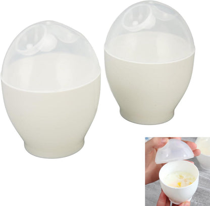 2 pieces - microwave egg cooker - egg cooker - making non-stick eggs and scrambled eggs - for instant V1188-MS101-03358-1