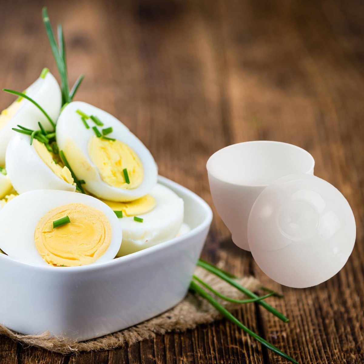 4 pieces - microwave egg cooker - egg cooker - making non-stick eggs and scrambled eggs - for instant V1188-MS101-03419-1
