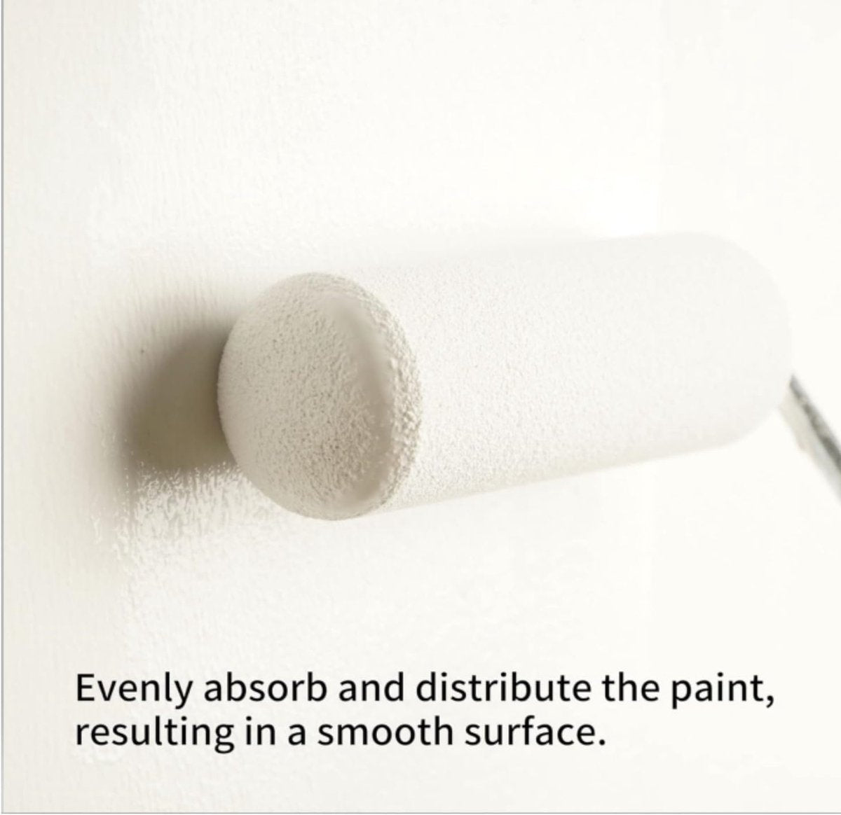 Mini paint roller set - Foam paint roller - with refills - high-density foam rollers *6, paint tray and V1188-MS101-03427-1