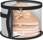 Hat Box - Hat Storage Box - Storage Box for Hats - Round Hat Boxes - Foldable Hat Storage Boxes - Stackable V1188-MS101-03432-1