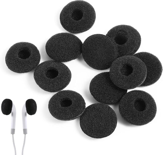 12 Pieces Soft Foam Replacement Ear Cushions - Headphone Ear Cushions - Universal - Sponge Earplug Cushions - V1188-MS101-03434-1