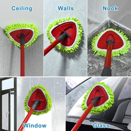 3-piece mop pad replacement suitable for O Cedar, suitable for Ocedar Easywring spin mops - microfiber V1188-MS101-03444-1