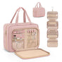 Pink Hanging Travel Toiletry Bag Large Makeup Bag V1188-NACCD-405
