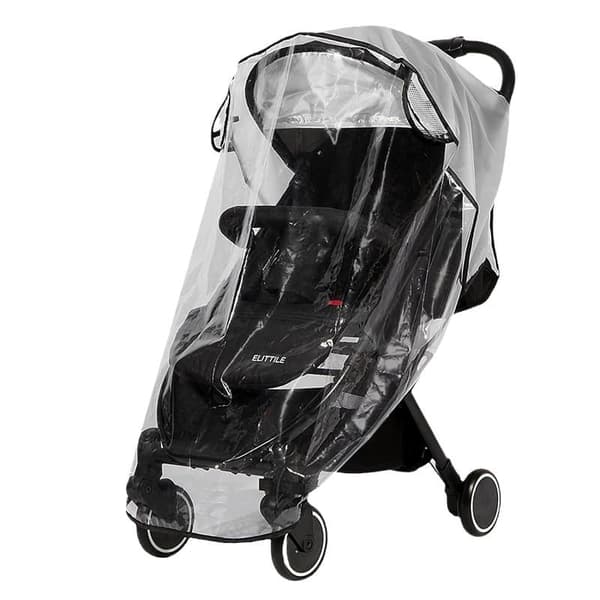Universal Stroller Rain Cover 5-in-1 Transparent Weather Protection for Infants V1188-NACCD-956