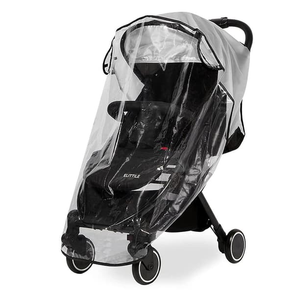Universal Stroller Rain Cover 5-in-1 Transparent Weather Protection for Infants V1188-NACCD-956