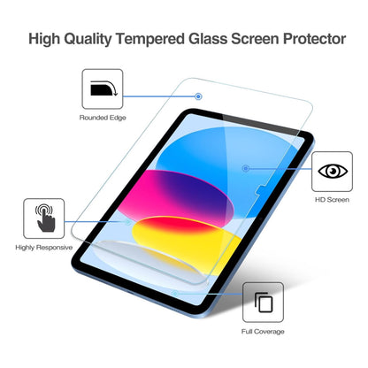 iPad (A16) Gen 11 2025 Tempered Glass Screen Protector 9H Transparent 2-Pack V1188-NAHHA-6224-1