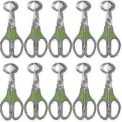 Stainless Steel Quail Egg Peeler Cutter Opener Tool, 10 pcs V1188-NALH-14811