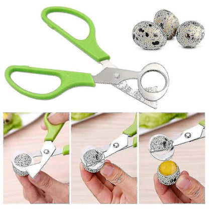 Stainless Steel Quail Egg Peeler Cutter Opener Tool, 10 pcs V1188-NALH-14811