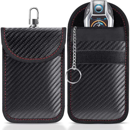 Faraday Car Key Case 2-Pack Signal Blocking Keyless Entry Protector V1188-NALH-25123