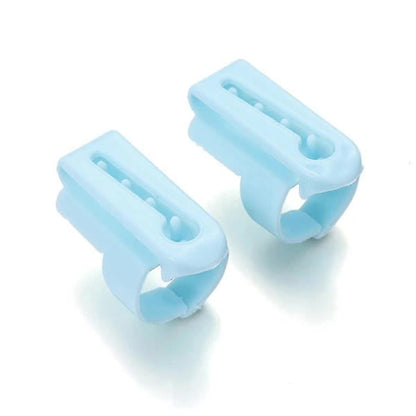 4pcs Plastic Yarn Guide Finger Holder Knitting Thimble Tool for Yarn Separation V1188-NANV-8-8227