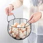 Egg Basket Model A Black for Fresh Eggs Collection V1188-NASP-10-582