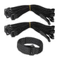 16-pack Black Nylon Cable Ties with Velcro, 30 cm x 2.5 cm, High Quality Cable Management V1188-NATH-SP5-2398