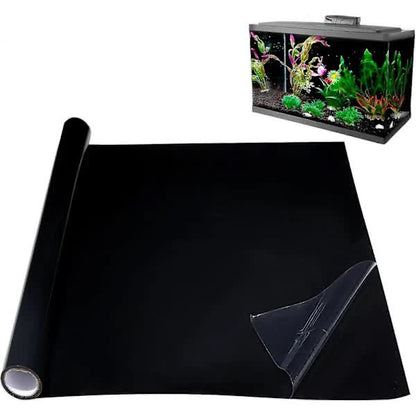 Aquarium Background Poster Static Adhesive Black for Fish Tank V1188-NATH-SP5-4035