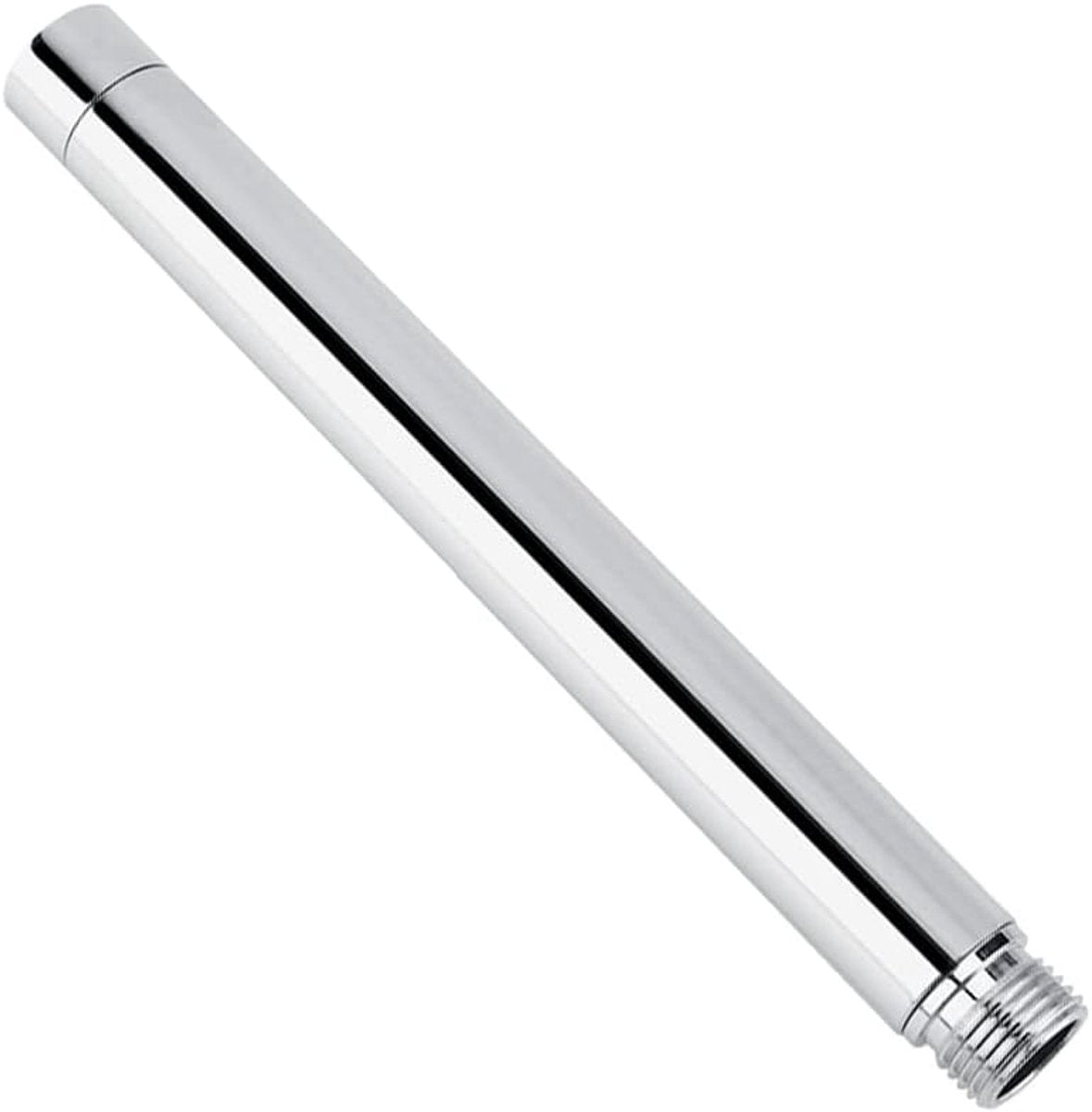 Shower arm extension - Hand shower arm extension pipe - universal shower component - 20cm - silver - Easy V1188-NK-BOL-102