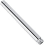 Shower arm extension - Hand shower arm extension pipe - universal shower component - 20cm - silver - Easy V1188-NK-BOL-102