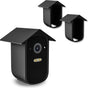 pieces - Camera silicone protective cover - security camera protective cover - black - soft silicone cover - V1188-NK-BOL-104