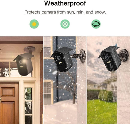 2 pieces - Camera silicone protective cover - Surveillance camera protective cover - suitable for EufyCam 2C V1188-NK-BOL-106