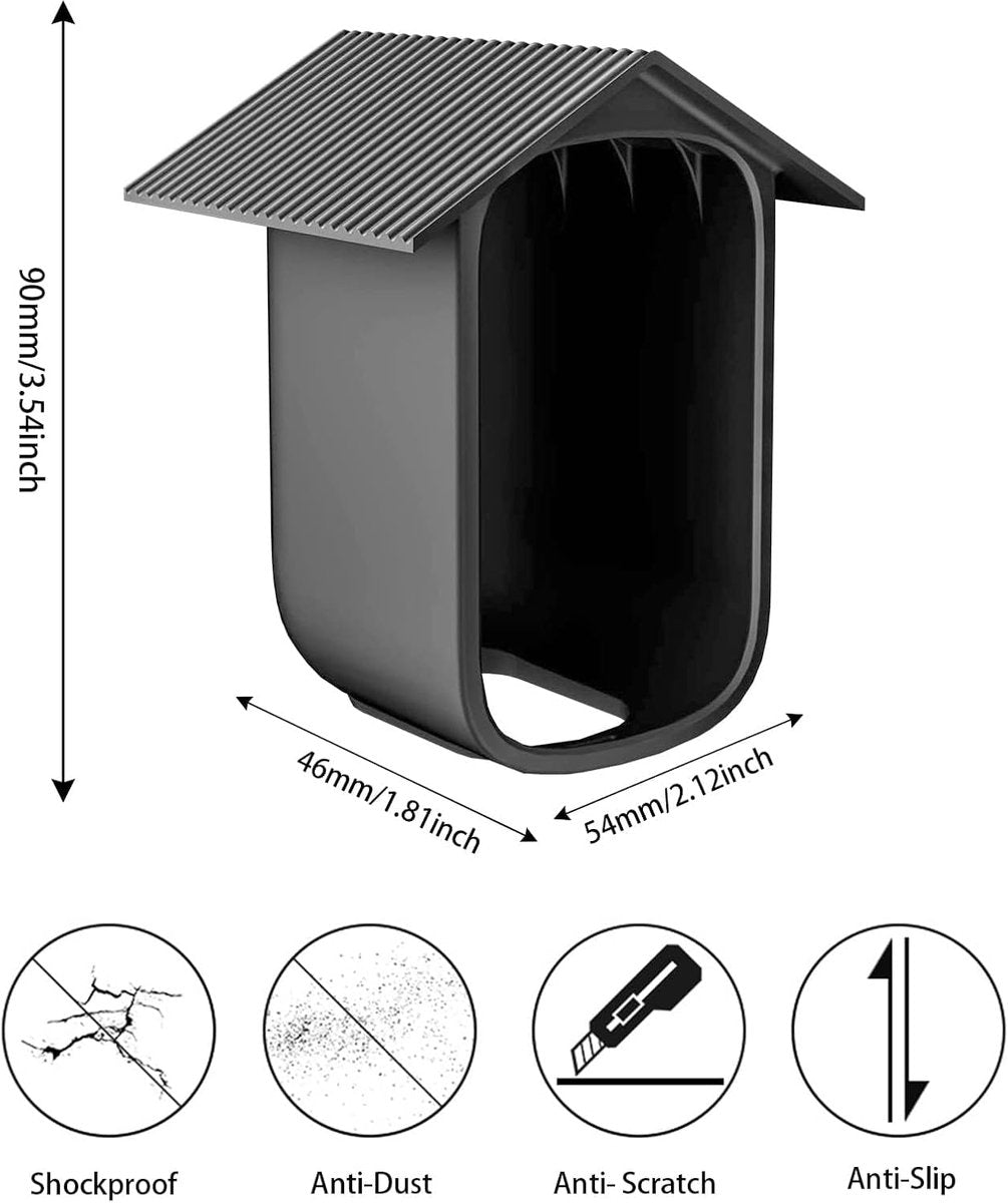 2 pieces - Camera silicone protective cover - Surveillance camera protective cover - suitable for EufyCam 2C V1188-NK-BOL-106