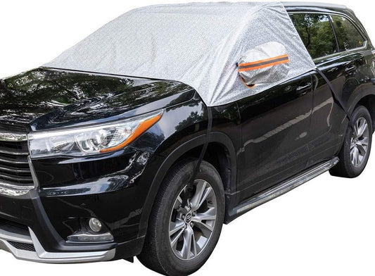 Windshield Cover - Car - Winter - Windshield Cover Mount Foldable Cover Car Windshield for Snow, Ice, Frost, V1188-NK-BOL-108
