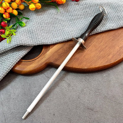 Sharpening steel - Knife sharpener - Sharpening steel for knives - Sharpening stone sharpening machine - 26cm V1188-NK-BOL-113