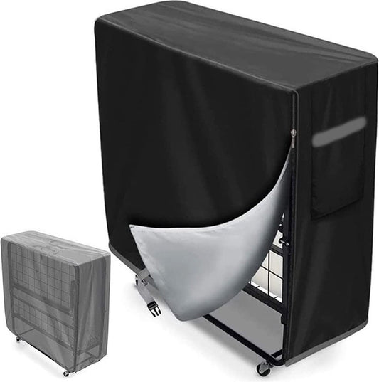 Folding Bed Cover - 99 x 38 x 114 cm - Dustproof Folding Bed Cover - Waterproof Protector - Multifunctional V1188-NK-BOL-115
