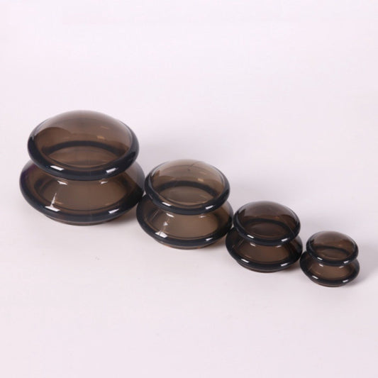 4 pcs Cellulite Cups - Silicone Cups - Cupping Cups - Cupping Set - Cupping For Cellulite - Vacuum Cup - For V1188-NK-BOL-12