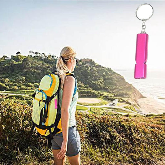 Emergency Whistle - 5 Pieces - Metal Whistle - Alarm Whistle - 120dB - Outdoor Equipment - Dog Whistle - V1188-NK-BOL-127