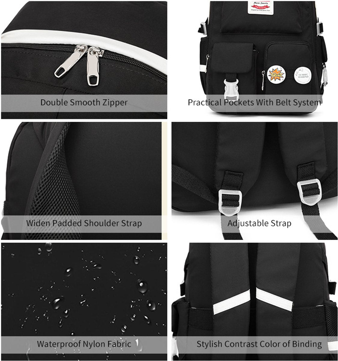 Backpack - School Bag - Backpack - Girl Backpack - School Backpack - School Bag - Laptop Backpack - 30 Liters V1188-NK-BOL-145
