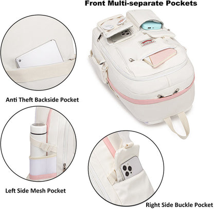 Backpack - School Bag - Backpack - Girl Backpack - School Backpack - School Bag - Laptop Backpack - 30 Liters V1188-NK-BOL-147