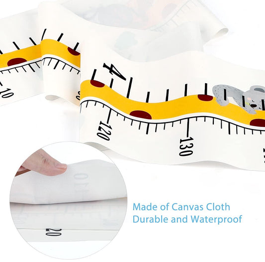Children's measuring stick - Growth chart for children - Size gauge - 20*200 cm - Wall mounting - Decoration V1188-NK-BOL-162