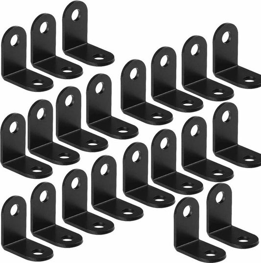 20 pieces - Corner connections - corner anchor - corner connectors - fixed bracket - corner bracket - 26x26 V1188-NK-BOL-174