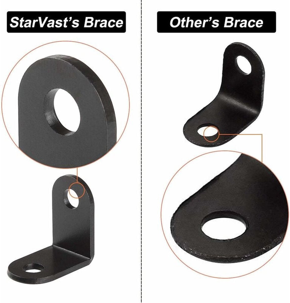 20 pieces - Corner connections - corner anchor - corner connectors - fixed bracket - corner bracket - 26x26 V1188-NK-BOL-174