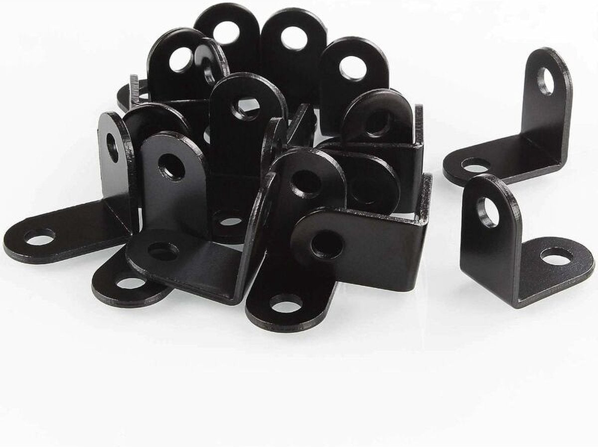 20 pieces - Corner connections - corner anchor - corner connectors - fixed bracket - corner bracket - 26x26 V1188-NK-BOL-174