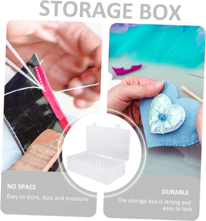 Sewing Thread Storage Box - Organizer for sewing supplies and sewing accessories - 42 spools V1188-NK-BOL-177