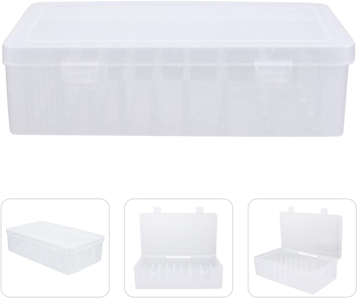 Sewing Thread Storage Box - Organizer for sewing supplies and sewing accessories - 42 spools V1188-NK-BOL-177
