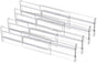 Drawer divider - 4 pieces - Drawer divider - Drawer organizer - Tools - Adjustable/extendable (27.5-52 cm) - V1188-NK-BOL-191